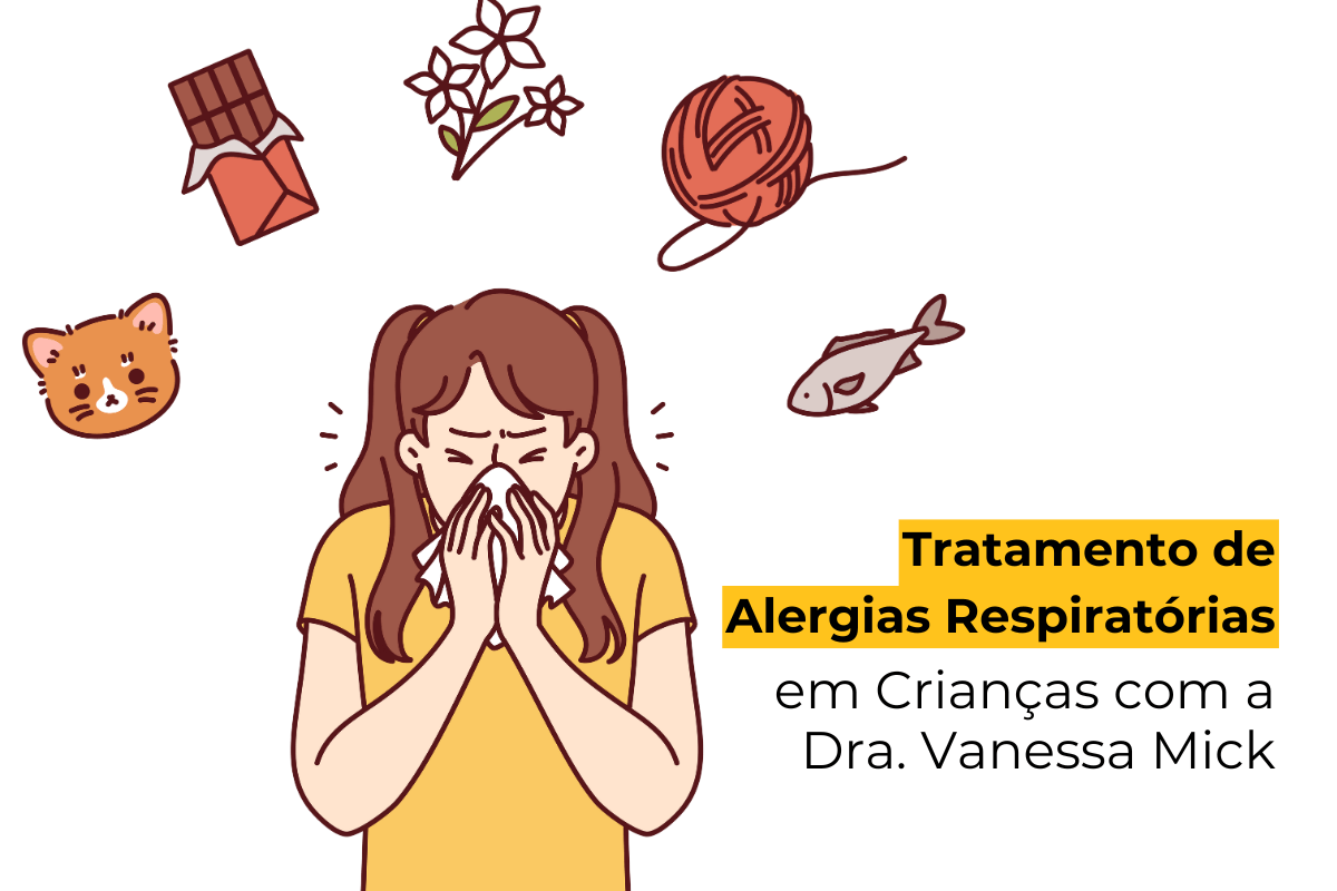 Tratamento de Alergias Respiratórias em Crianças com a Dra. Vanessa Mick em Maringá